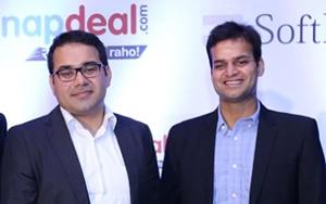 Kunal Bahl (left) and Rohit Bansal